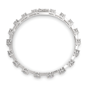 Octavia Round Cut Diamond Tennis Bracelet Prong Set (10 ctw) - Nivetta
